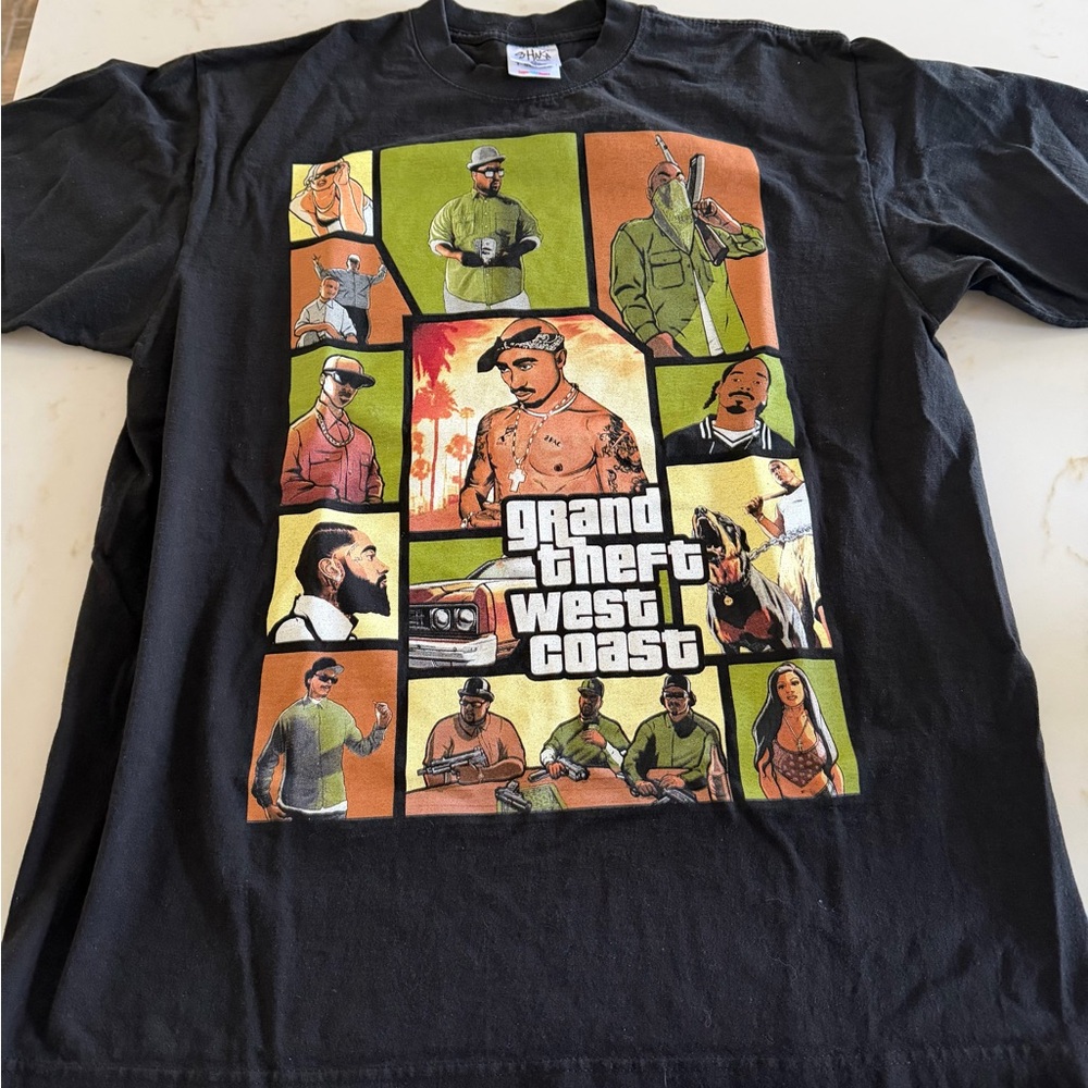 Black Graphic T-Shirt